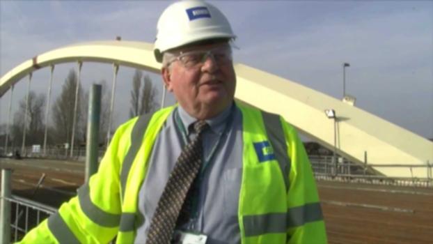 Walton Bridge construction update : Surrey County Council's John Furey gives an update on the construction of the new Walton Bridge over the River Thames in Surrey.