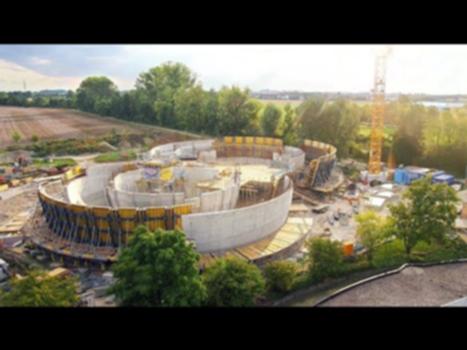 Time-lapse of the construction of the ESO Supernova Planetarium & Visitor Centre : Time-lapse of the construction of the ESO Supernova Planetarium & Visitor Centre in Garching near Munich in Germany.
More information and download options: http://www.eso.org/public/videos/supernova-construction-2/
Credit:
Timelapse-Camera operator: Carlos Guirao 
Music Intro: Jennifer Athena Galatis 
Music Timelapse: Johan B. Monell (www.johanmonell.com)