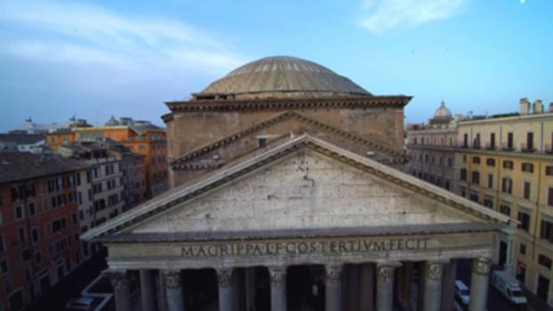 Rome, the Pantheon Aerial Tour (4k footage) : Amazingly enough, this structure which is almost 2,000 years old sits in the middle of a business/residential district. As seen in the video, the Pantheon is surrounded by apartment buildings, restaurants, shops, etc. That is the essence of Rome, the very old melding with the new. As with all famous Roman landmarks, the Pantheon's square is is crowded with people waiting in line by 9 AM. The only way to see this magnificent domed building without hordes of other humans is to come very early, around sunrise. I filmed the Pantheon with a Yuneec Q500 drone while standing in the piazza. To learn more about this aerial video platform, click this link: http://amzn.to/1ShGQDE
The video was captured at 2880x1440 resolution, and downsized to 1080p for upload to Youtube.