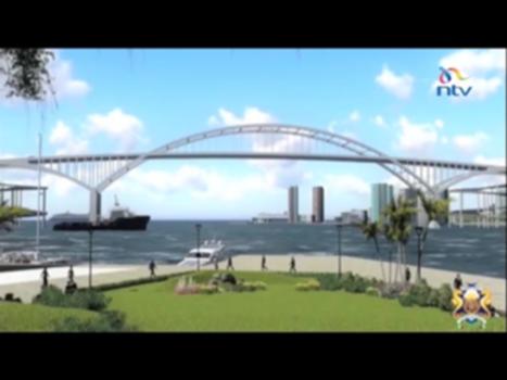 Proposed Mombasa Gate Bridge to provide alternative to ferries:The government said that plans to establish the finer details of how and what it will cost to construct a bridge at the Likoni channel in Mombasa were going on in earnest. 
The proposed Mombasa Gate Bridge will provide an alternative to the ferries, which have in the past been hit by frequent break downs causing delays. 
Peter Mwangangi now with an update of more plans to de congest the coastal town.
http://www.nation.co.ke