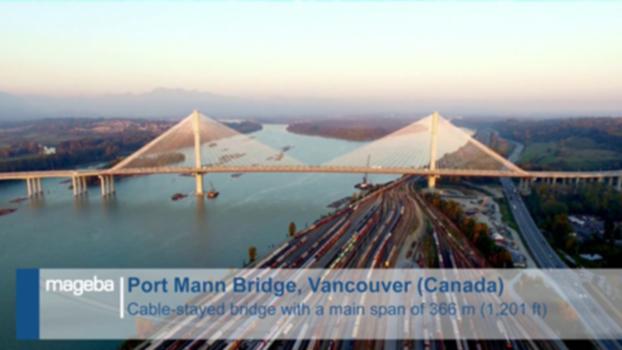Noise recording of mageba modular expansion joints : Noise recording and comparison of noise levels of a mageba modular expansion joint with and without noise reducing sinus plates at the Port Mann Bridge in Vancouver, Canada.
Notice: Only basic sound recording tools have been available for the presented data.
---------------------------------
mageba auf Linkedin: https://www.linkedin.com/company/mageba-sa