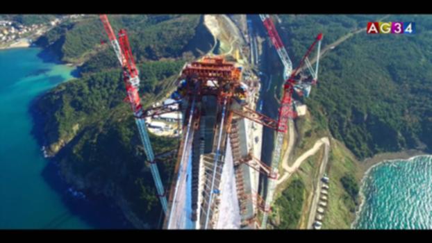 3rd Bridge Construction : 3rd Bridge Construction
DJI Inspire 1 Aerial
Bosphorus, Istanbul, Turkey