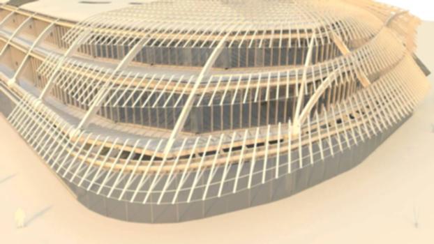 Film maquette 3D DECODE Canopée des Halles