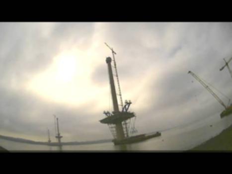 Queensferry Crossing - First Deck Lifts - September 2015:This video is about Queensferry Crossing - First Deck Lifts. The music track is Blauen Donau which is licensed via the Internet Memory Foundation (European Archive) under Creative Commons. No changes have been made to the work and the video is entirely non-commercial.