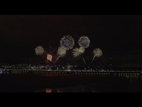 Mersey Gateway Bridge Opening Fireworks : This video shows footage of the fireworks show above the River Mersey to celebrate the opening of the new Mersey Gateway Bridge.