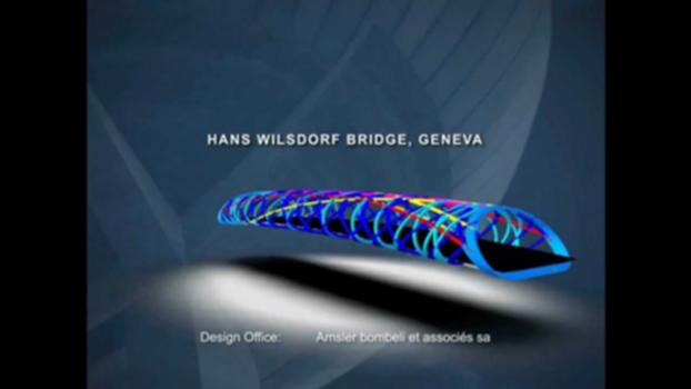 Winner Category 2: Civil Structures / Nemetschek Engineering User Contest 2011:Hans Wilsdorf Bridge in Geneva, Switzerland
Engineering Office: amsler bombeli et associés sa
Software: Scia Engineer