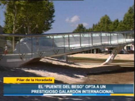 El "Puente del Beso" de Pilar opta a un prestigioso galardón internacional