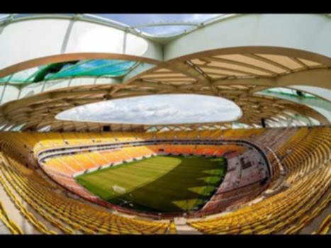Arena da Amazônia: conheça os detalhes do estádio de Manaus : Arena receberá quatro partidas da Copa do Mundo da FIFA Brasil 2014. Mais sobre as ações do governo federal para o Mundial no Portal da Copa: http://www.copa2014.gov.br