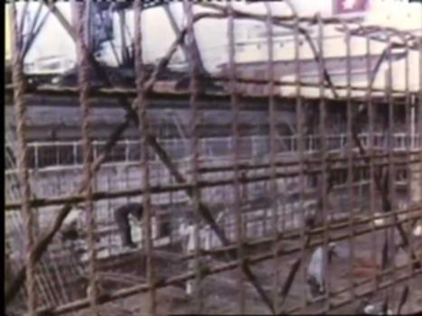 Bau der Fehmarnsundbrücke und Fährbahnhof Puttgarden : Farbfilm über den Bau der Fehmarnsundbrücke und Fährbahnhof Puttgarden von 1959 bis 1963