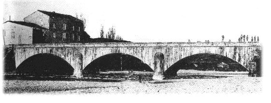 Brücke in Vinon sur Verdon