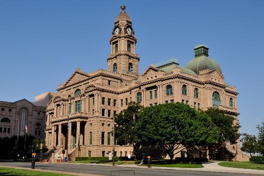 Tarrant County Courthouse:The Tarrant County Courthouse located in Fort Worth, Texas shortly after ist renovation was completed in 2012.