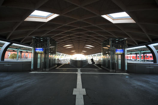 RegioTram-Haltestelle Kassel Hauptbahnhof