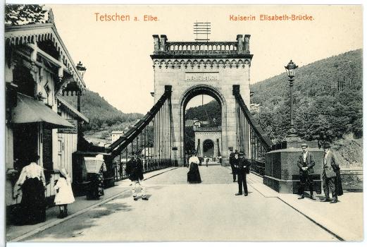 Tetschen; Kaiserin-Elisabeth-Brücke