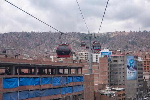 Seilbahnnetz La Paz–El Alto