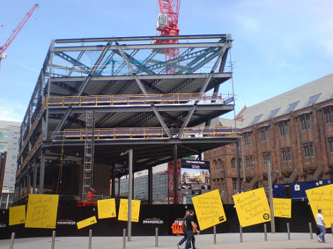 2 Spinningfields Square under construction