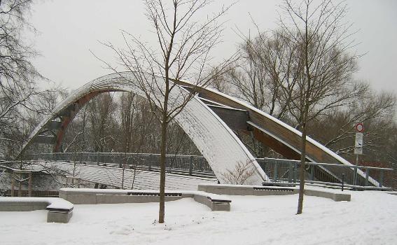 Brücke zum Ziegenwerder in Frankfurt (Oder)