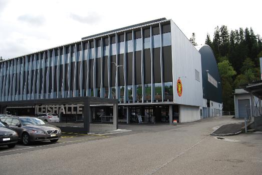 Ilfishalle, Eishockey-Stadion des SCL Tigers in Langnau im Emmental, Kanton Bern, Schweiz