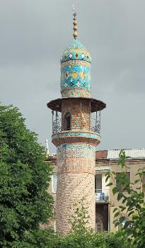 Minaret. Blue Mosque, Yerevan, Armenia