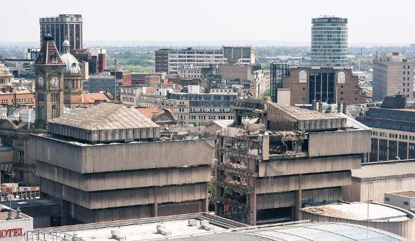 Demolition of Birmingham Central Library