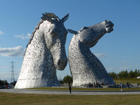 The Kelpies - Falkirk (Park: The helix)