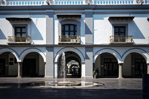 Town hall, Municipal palace in the city of Veracruz