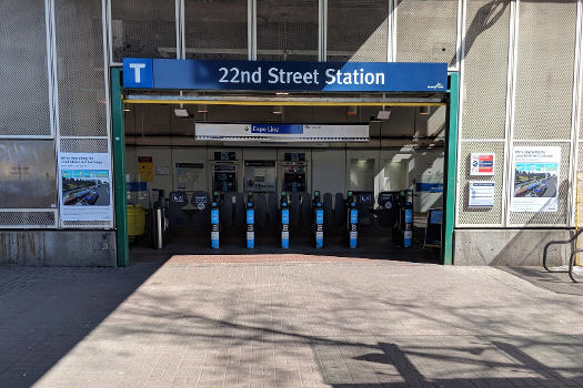 22nd Street SkyTrain Station