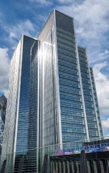 40 Leadenhall Street taken from The Garden at 120