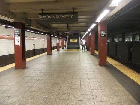 42nd Street – Bryant Park Subway Station (Sixth Avenue Line)