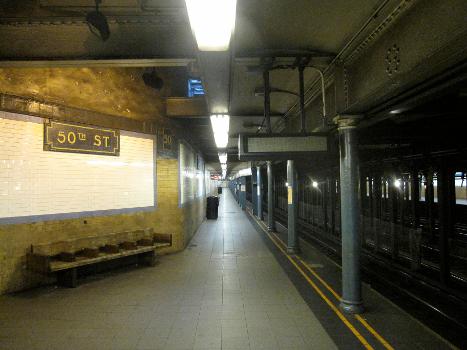 50th Street Subway Station (Broadway – Seventh Avenue Line)