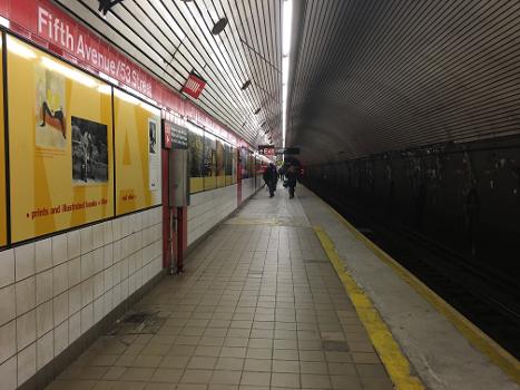 Fifth Avenue / 53rd Street Subway Station (Queens Boulevard Line)