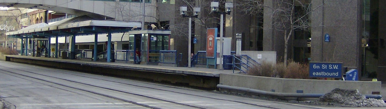 6 Street SW CTrain Station