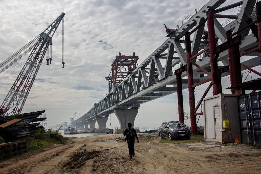 Construction of Padma Bridge