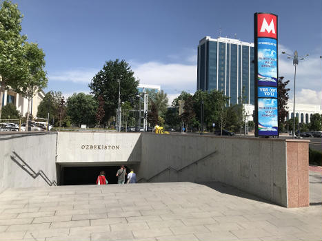 Metrobahnhof Ozbekiston