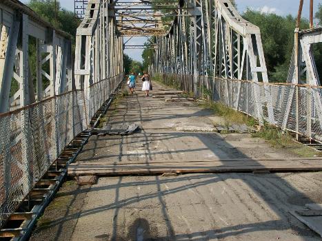Die alte Dnister - Brücke in Halytsch