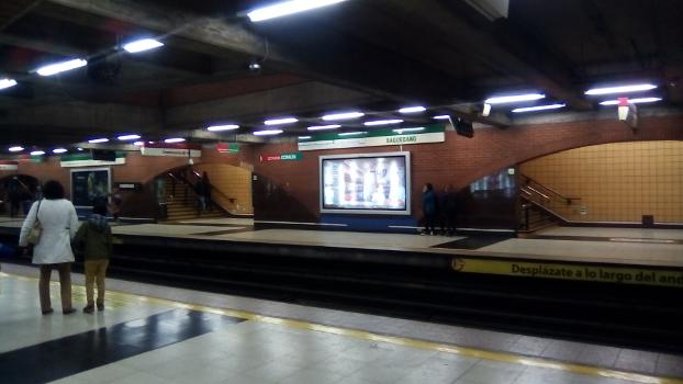 Baquedano Metro Station