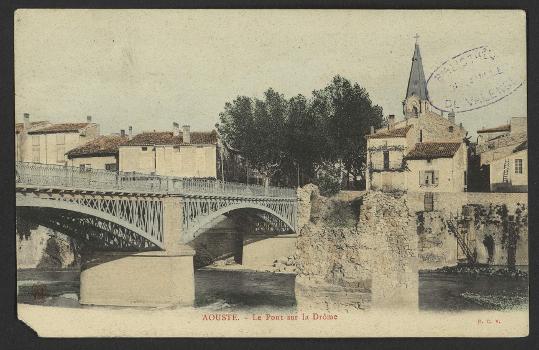 Pont sur la Drôme d'Aouste