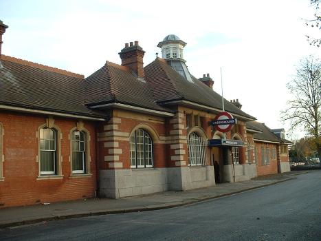 Barkingside station building, opened 1903 by the GER