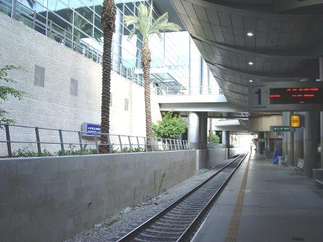 Bahnhof des Flughafens Ben-Gurion