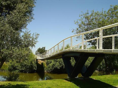 Geh- und Radwegbrücke über den Sorraia