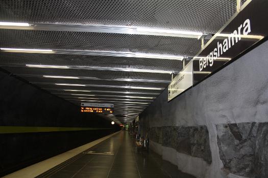 Bergshamra Metro Station