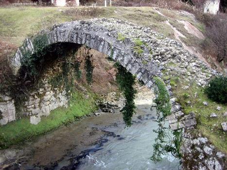 Beslet bridge near Sukhumi, Abkhazia, also known as Queen Tamar bridge