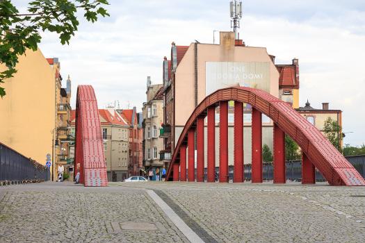 Bishop Jordan Bridge in Poznań, Poland
