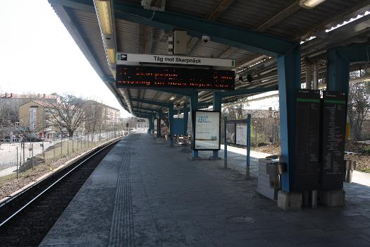 Björkhagen Metro Station