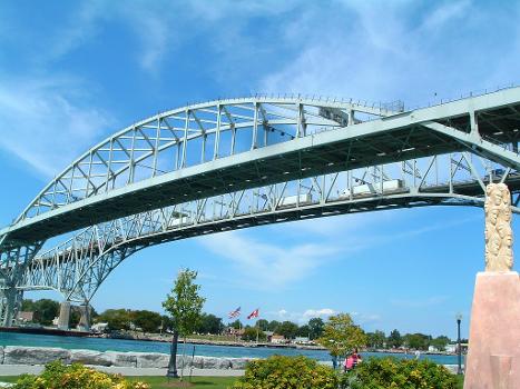 Blue Water Bridge in Sarnia, Ontario
