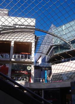 Cabot Circus's Glass House viewed from the ground floor