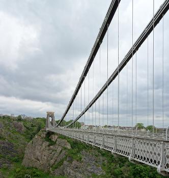 Le pont suspendu de Clifton à Bristol