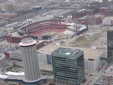 Construction du Busch Stadium - Saint Louis