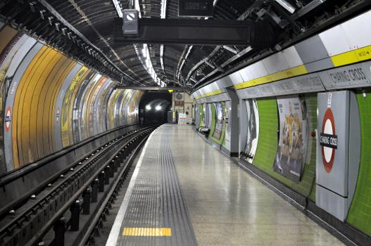 Charing Cross tube station, Jubilee line platforms