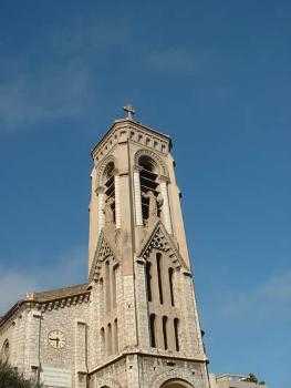 Le clocher de l'église St Joseph