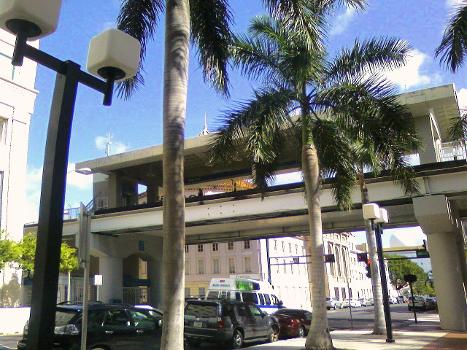 College North Metromover Station